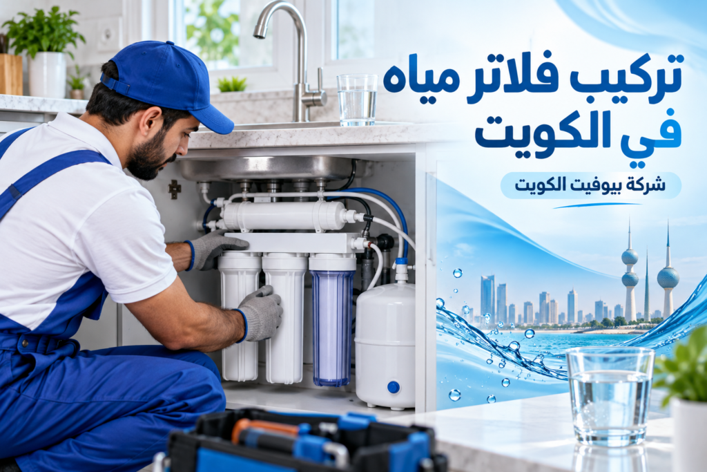 تركيب فلاتر مياه في الكويت