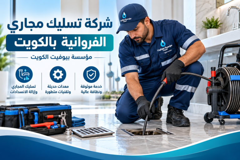 شركة تسليك مجاري الفروانية بالكويت