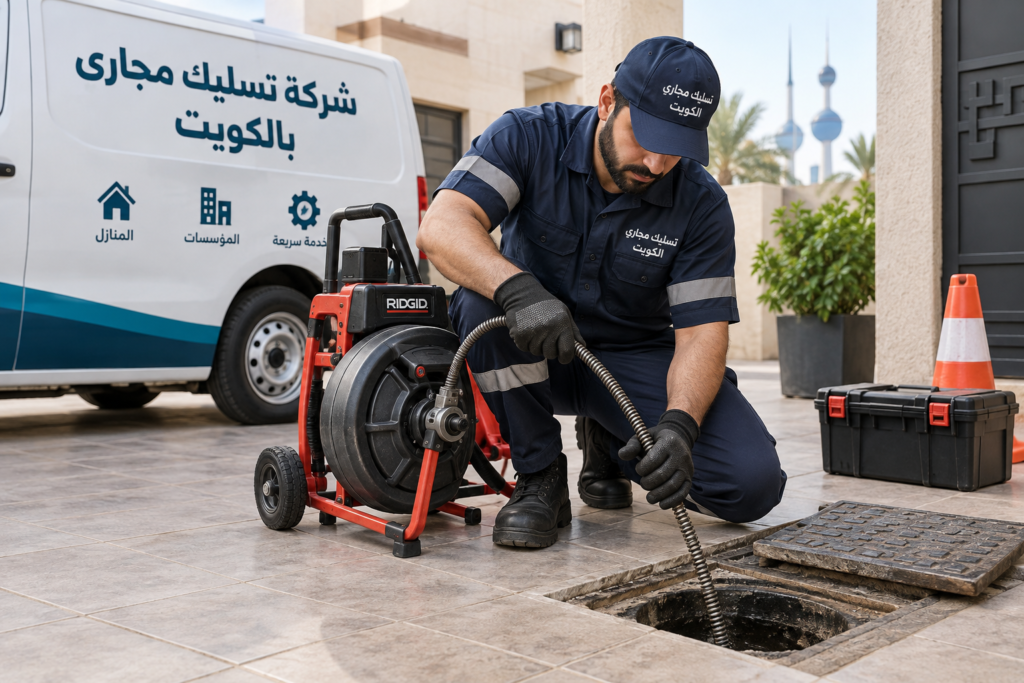 شركة تسليك مجاري بالكويت