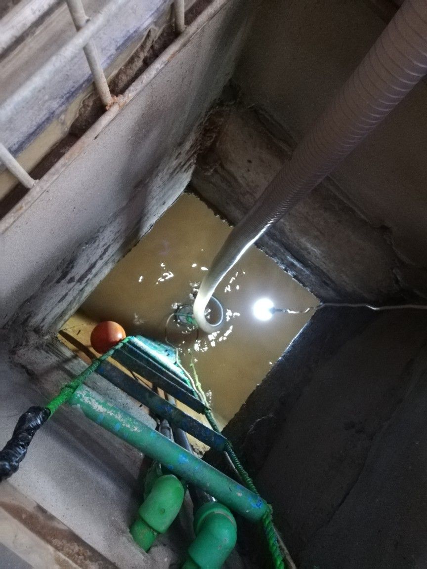 تنظيف جورة السرداب