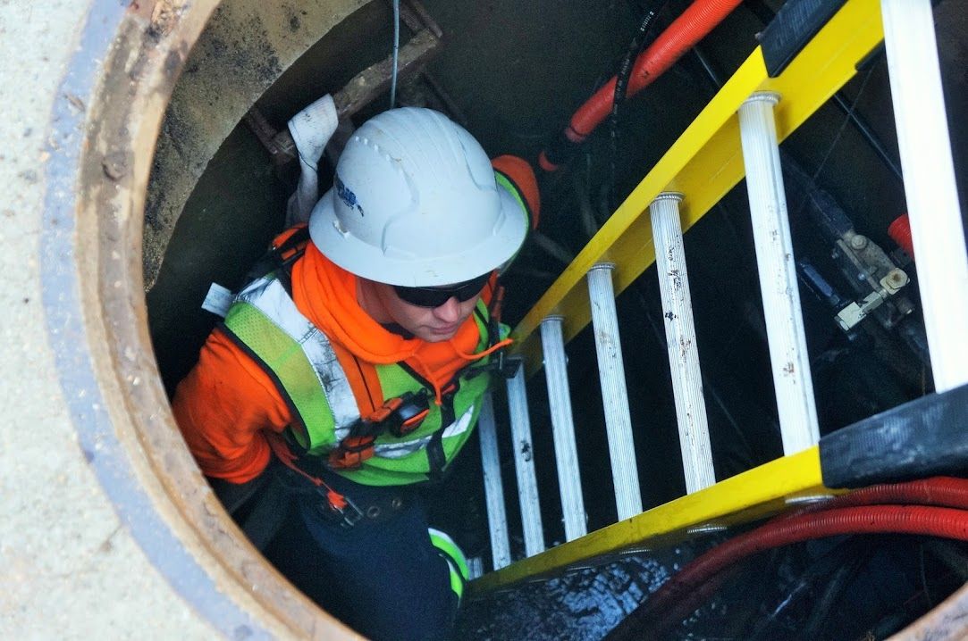 لتنظيف جورة السرداب