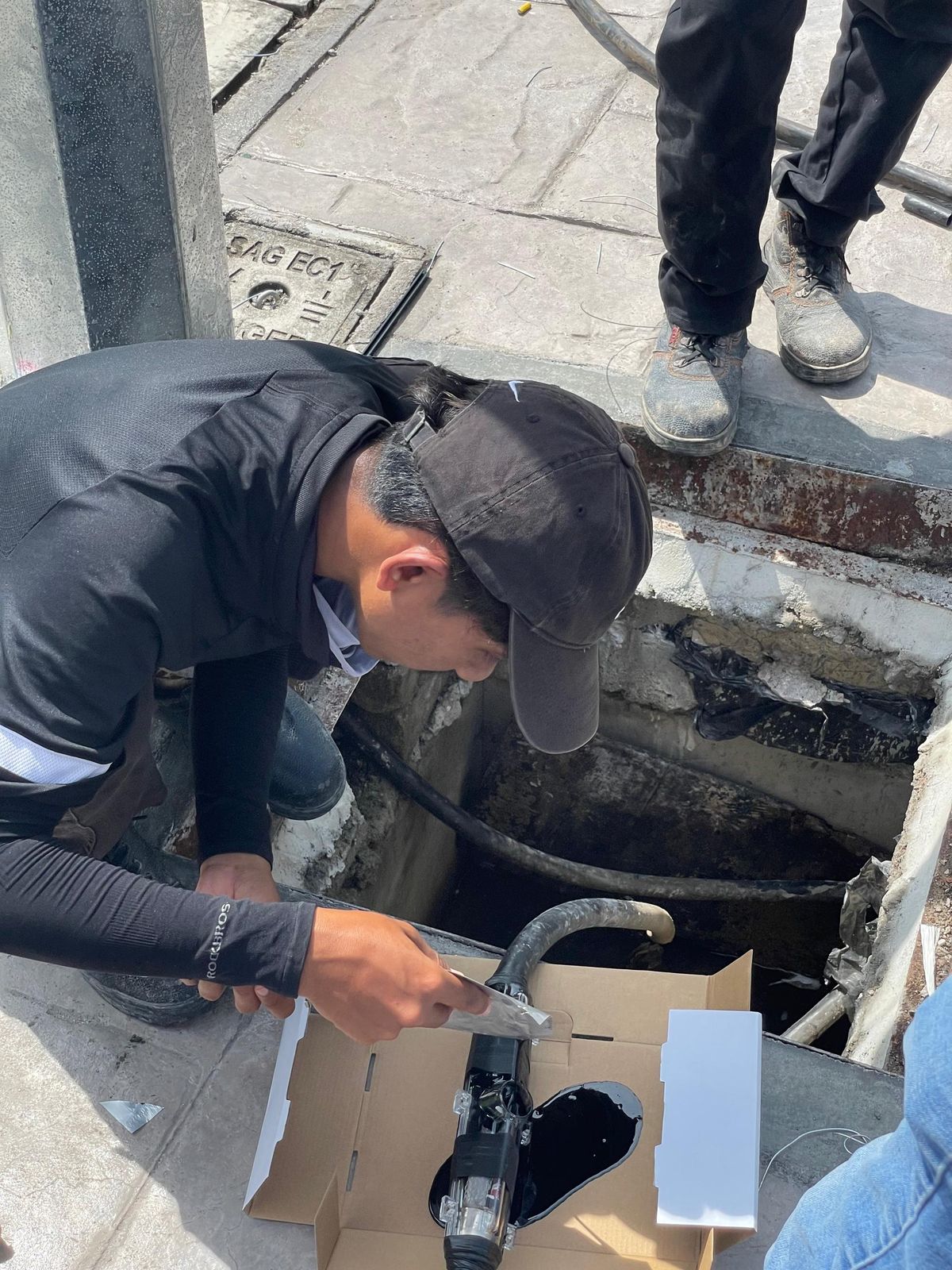 تنظيف جورة السرداب في الشعيبة