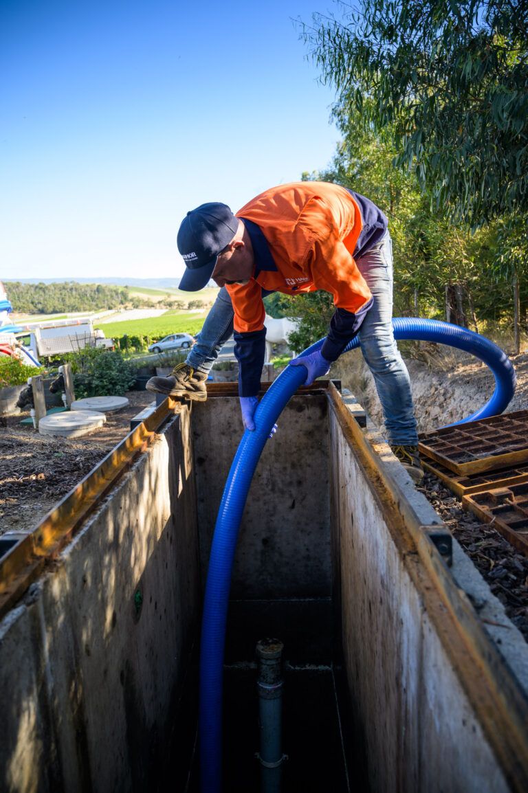 تنظيف جورة السرداب في صباح الأحمد