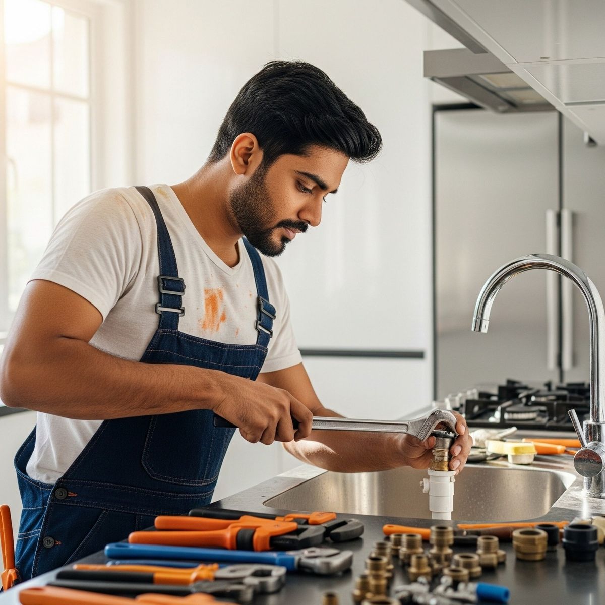 سباك في صباح الأحمد