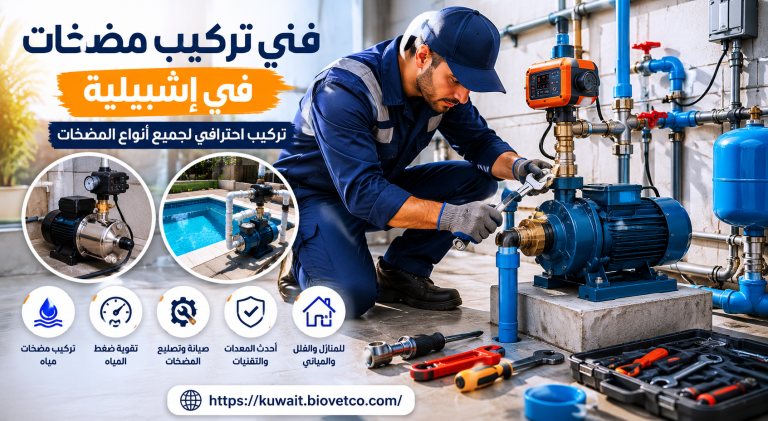 فني تركيب مضخات في إشبيلية