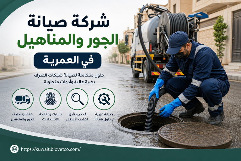 شركة صيانه الجور والمناهيل في العمرية