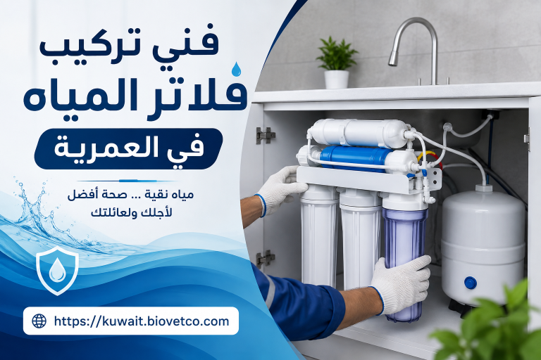 فني تركيب فلاتر المياة في العمرية