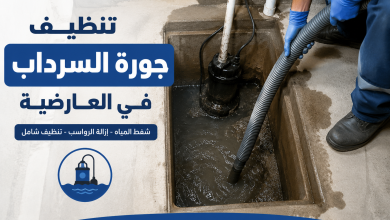 تنظيف جورة السرداب في العارضية