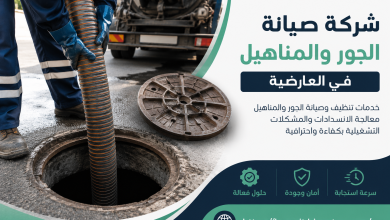 شركة صيانه الجور والمناهيل في العارضية