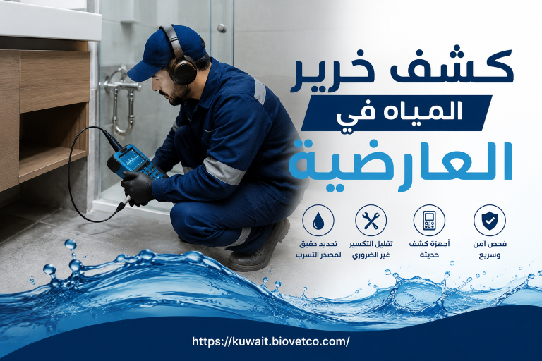 كشف خرير المياة في العارضية
